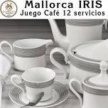 Juego Café 12 servicios 27 piezas Pontesa Mallorca IRIS