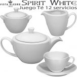 Spirit White Blanco Juego Té Vista Alegre