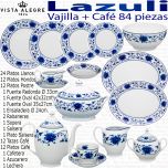 Lazuli Vista Alegre Vajilla con Juego Café completo