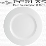 Plato Presentación Perla Vista Alegre Bajo Plato Ø 32cm. Hogar / Hostelería