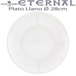 Platos Llanos 28cm colección ETERNAL vajillas Vista Alegre