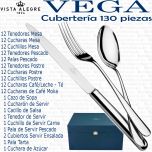 Cuberteria VEGA Vista Alegre 30 piezas en estuche completo