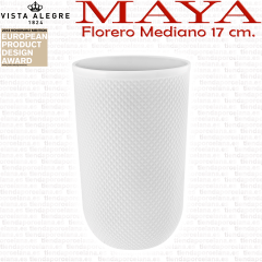 Florero Mediano 17cm alto Vista Alegre MAYA