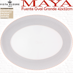 Fuente Oval Grande 42x32cm. Vista Alegre MAYA