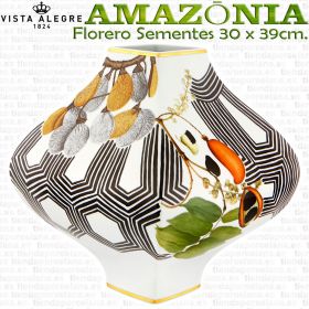 AMAZONIA Jarrón Florero Porcelana colección SEMENTES Vista Alegre