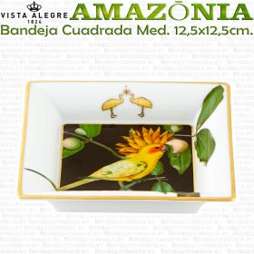 Bandeja Cascais Cuadrada Mediana 12,5x12,5cm. Vista Alegre AMAZONIA