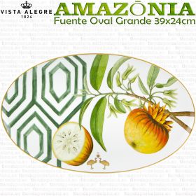Fuente Oval Grande 39x24cm AMAZONIA Vista Alegre