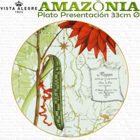 AMAZONIA Vista Alegre Bajo Platos Presentación 33cm