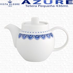 Tetera pequeña individual 436ml. Vista Alegre Azure Lux