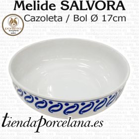 Ensaladera individual, Cazoleta, Bol Melide Salvora porcelanas pontesa santa clara