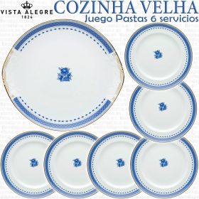 cozinha velha juego de pastas vista alegre 6 servicios 27 piezas