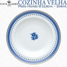 Cozinha Velha Platos Hondos Porcelana Vista Alegre