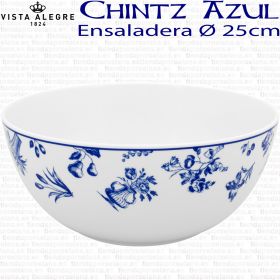 Ensaladera 25cm Ø Vista Alegre CHINTZ AZUL