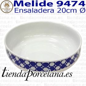 Ensaladera individual Melide 9474 Porcelanas Pontesa Vajillas Santa Clara