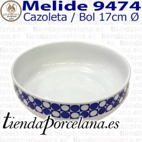 Cazoleta Bol Individual Melide 9474 Porcelanas Pontesa Vajillas Santa Clara