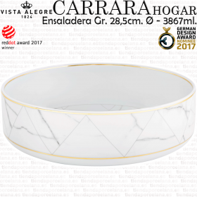 Ensaladera Grande Vista Alegre CARRARA HOGAR 28,5cm. Ø - 3867ml.