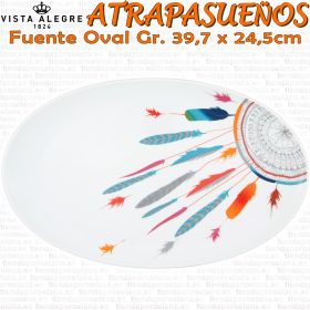 ATRAPASUEÑOS Fuente Oval Grande 40 x 25cm