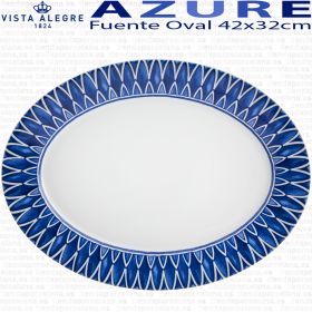 Fuente Oval Grande Vista Alegre AZURE LUX