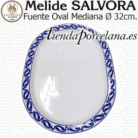 Fuente Bandeja Oval 32cm Porcelanas Pontesa Melide Salvora Vajillas Santa Clara