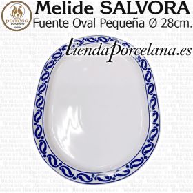 Fuente Bandeja Ovalada 28cm Melide Salvora Porcelanas Pontesa Vajillas Santa Clara menaje hogar