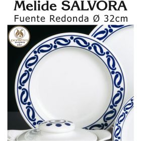 Fuente Redonda Plato de Tarta 32cm Santa Clara Melide Salvora Pontesa