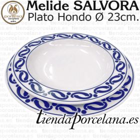 Plato Hondo Sopero Porcelanas Pontesa Melide Salvora Vajillas Santa Clara