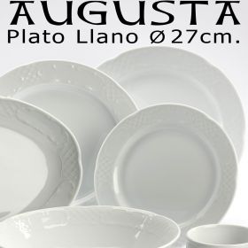Platos baratos Augusta Santa Clara 27 cm. Ø Pontesa, platos económicos.