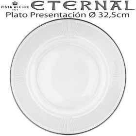 Plato presentacion Bajo Plato Eternal Vista Alegre 32,5cm