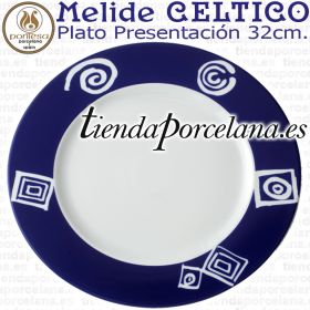 Plato Presentación Ø 32cm Porcelanas Pontesa Melide CÉLTICO