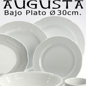 Plato Presentación Llano 30 cm. Augusta Pontesa Platos economicos