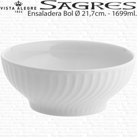 SAGRES Ensaladera Bol Porcelanas Vista Alegre