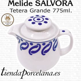 Tetera grande 775ml Porcelanas Pontesa Melide Salvora Santa Clara