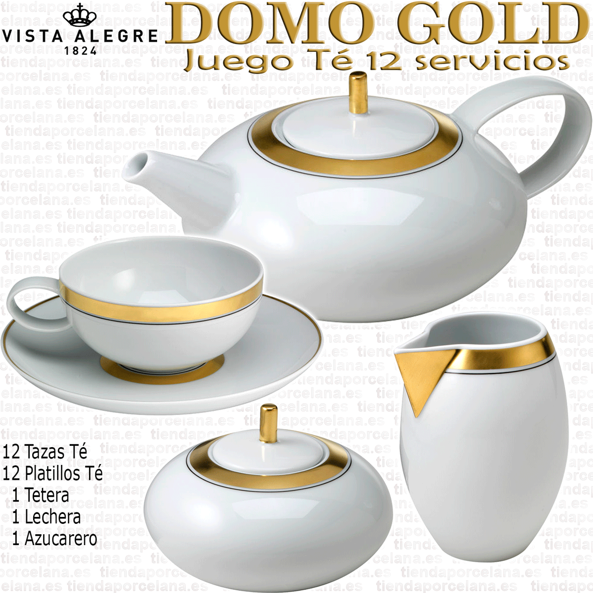 Platos De Fiesta Amscan Golden Wishes - 8 Unidades, 23 Cm - Blanco Con Dorado Y Mensaje "Happy New Year"