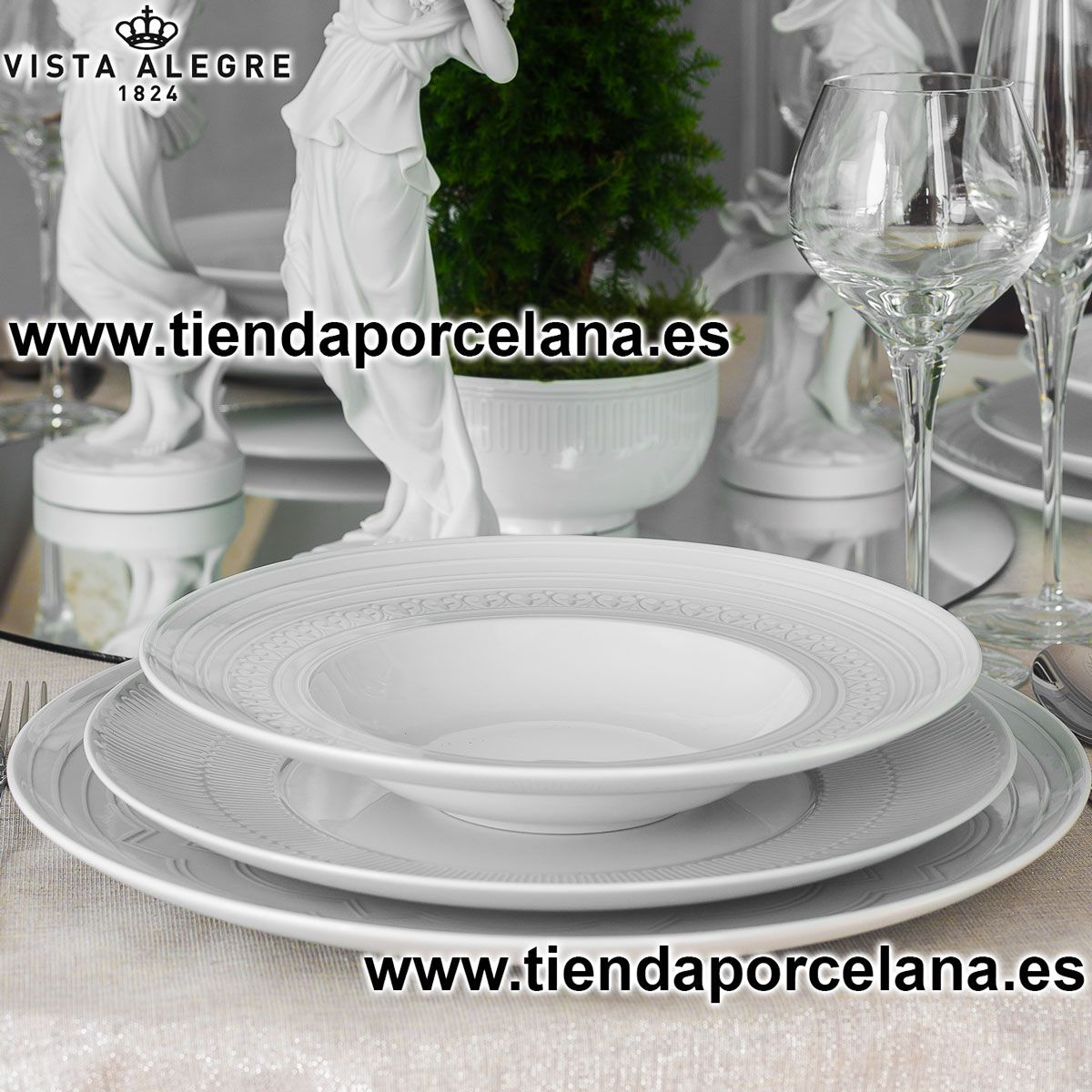 ORNAMENT Vajilla 18 piezas Vista Alegre GARANTIZAMOS EL MEJOR PRECIO