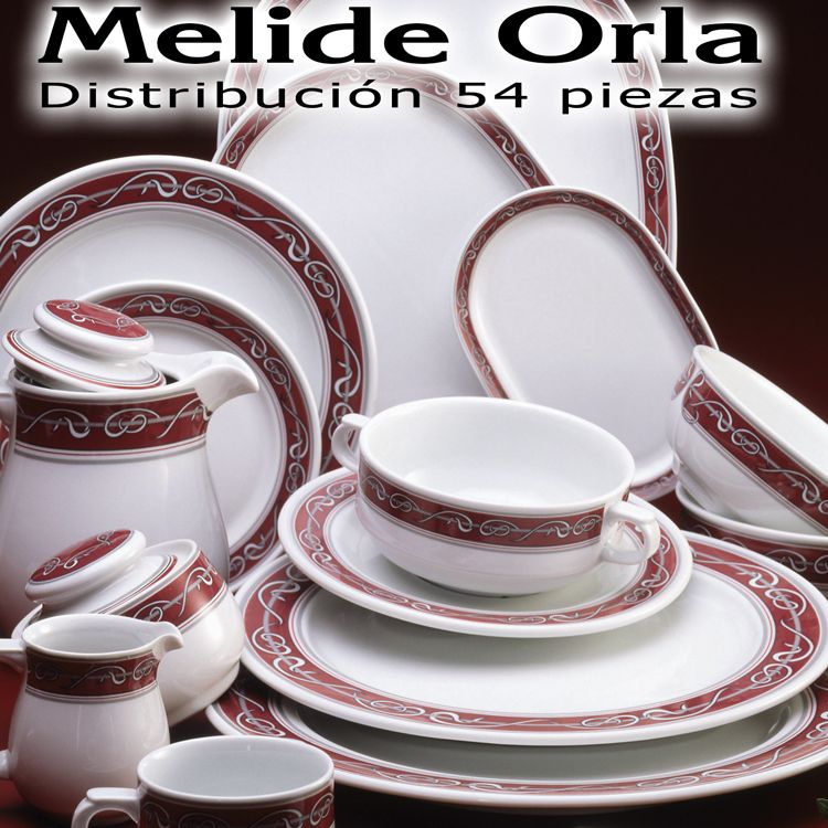 Vajilla 54 piezas Pontesa Santa Clara Melide Orla