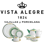 Vajillas Vista Alegre Fábrica de Porcelanas Cristal y Vidrio