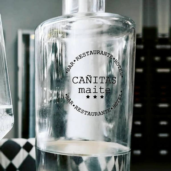 Botella de Agua Personalizada Restaurante Cañitas Maite Botella de Agua Personalizada Restaurante Cañitas Maite