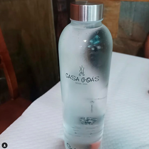 Botella de Agua Personalizada Restaurante CASA GOAS Botella de Agua Personalizada Restaurante CASA GOAS