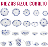 Platos y otras Piezas Decoración Azul Cobalto