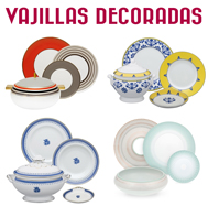 Vajillas Decoradas