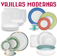 Vajillas Decoradas con Flores y/o Frutas