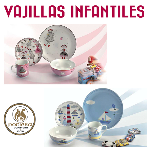 Vajillas Infantiles Pontesa