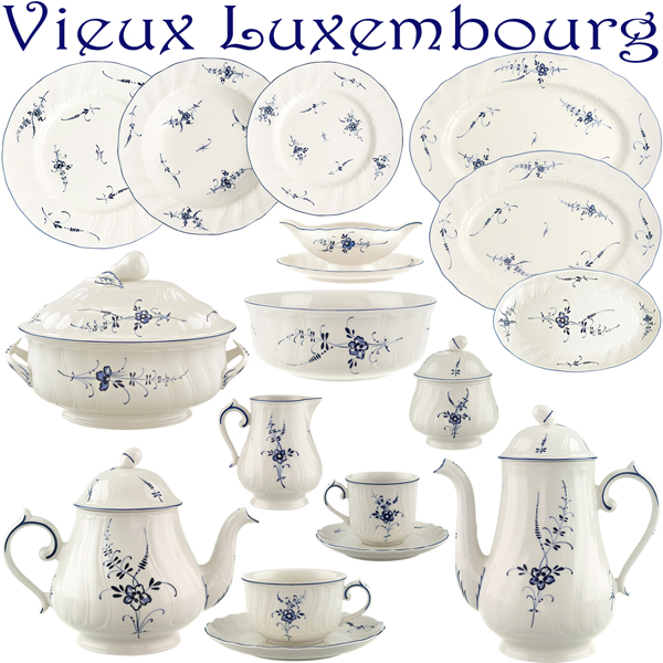 vajillas clasicas Villeroy - Boch Vieux Luxembourg