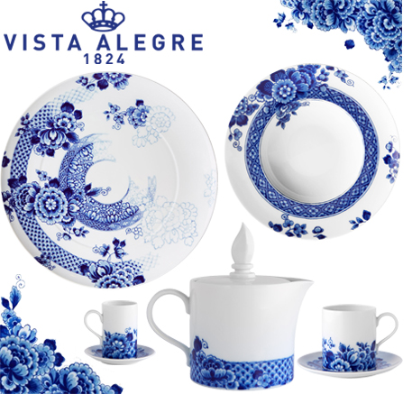 Logo Vajilla moderna Vista Alegre Blue Ming