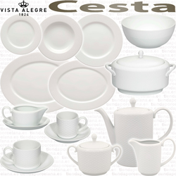 Tazas Consome, Juego de Pastas, Tazas de Té Vista Alegre Hollywood Cesta